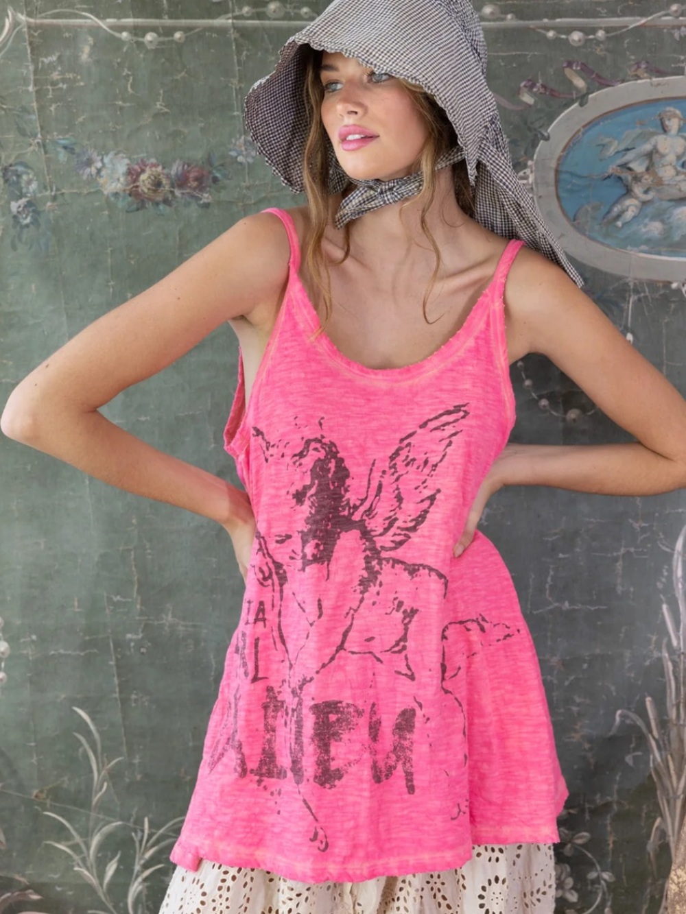 Magnolia Pearl Malibu Cherub Lana Tank - OS - NWT Rare